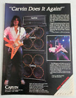 Craig Chaquico Jefferson Starship Carvin Amp Circus Magazine 1 Page Advert 1984