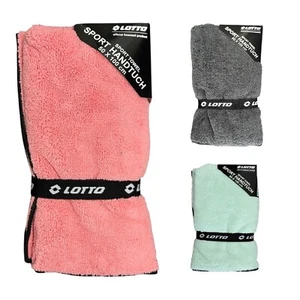 LOTTO 50x100cm Viaje Toalla Deportiva Microfibra Toalla Deportiva Toalla Rápida Toalla de Soldadura  - Imagen 1 de 14