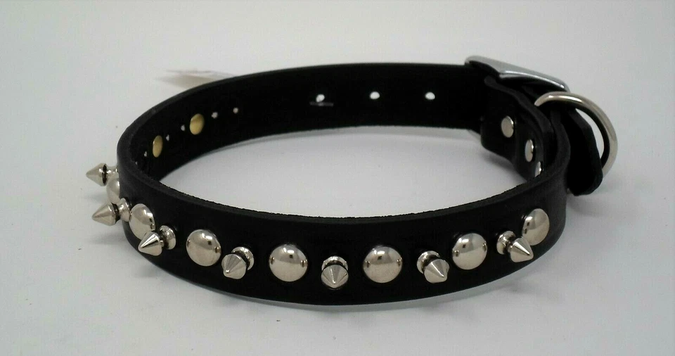 #100LKS LATIGO ESPIGA Y CUELLO TACHONADO 20" NEGRO ETIQUETA COLGANTE LIBRE Foto 1 de 1