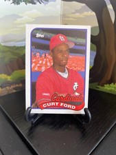 1989 Topps Curt Ford #132 Baseball Card
