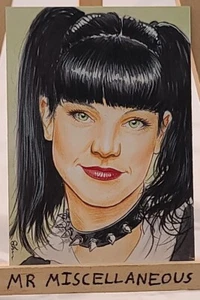 Original ACEO Sketch Shane McCormack - NCIS - Abby Sciuto - Pauley Perrette #3 - Picture 1 of 2