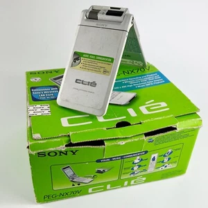 Sony Clie Handheld PDA PEG-NX70V Personal Entertainment Organizer Recorder MP3 - Photo 1 sur 15