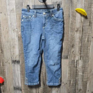 Code Bleu Vintage Y2K Embellished Denim Capri 2P - Picture 1 of 6