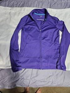 Damen lila Champion leichte Jacke mit durchgehendem Reißverschluss Größe XS - Bild 1 von 5