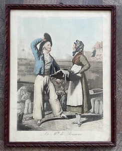MARCO DE FOTOS DE LA ÉPOCA DE LA FUNDACIÓN MADERA TALLADA GRÁFICOS ARTÍSTICOS CARLE VERNET 1758-1936 - Imagen 1 de 17