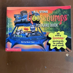 Gänsehaut Postkartenbuch R. L. Stine 24 Karten 1996 Vintage Sammlerstück 90er - Bild 1 von 9