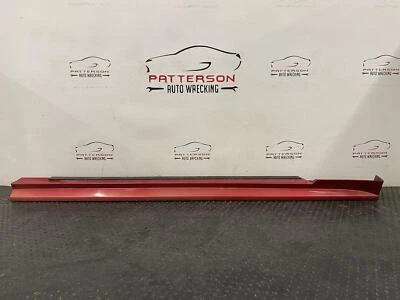 99-04 MUSTANG PAINEL BALANCIM MOTORISTA SAIA LATERAL ACABAMENTO CAPA MOLDURA LASER VERMELHO E9 - Imagem 1 de 4