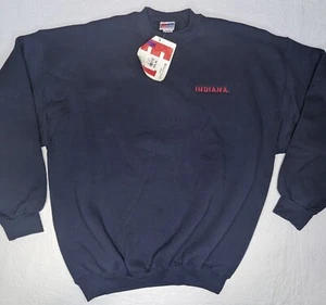 Vintage Indiana Sweatshirt Taylor Athletic Series Sports Wear College Deadstock - Picture 1 of 10