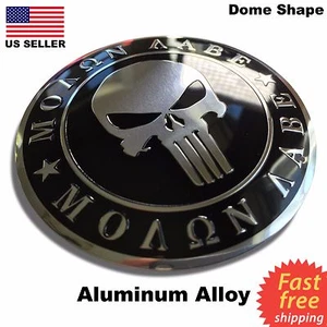 ALUMINUM 2nd Amendment Decal Sticker Molan Labe Emblem Right To Bear Arms NRA - Picture 1 of 10