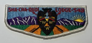 OA Lodge 548 Sha-Cha-Quoi White California  Boy Scout MX1 - Picture 1 of 1