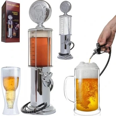 Getränkespender zapfsäule Biersäule Zapfanlage Biertower hoch 48 cm 1L - Bild 1 von 4