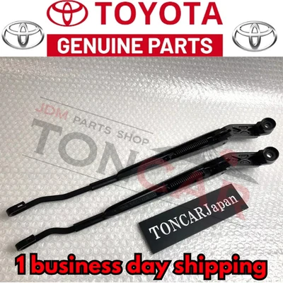 Toyota Genuine Land Cruiser 80 series wiper arm Front Left & Right Pair Set RHD - Изображение 1 из 4