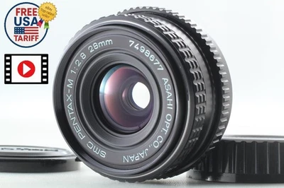 【MINT】Pentax SMC Pentax-M 28mm f/2.8 Wide Angle Lens K Mount From JAPAN - Image 1 of 4