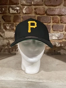 Pittsburgh Pirates Mitchell & Ness Baseball Cap Black Men Snapback Pro Pinch Fit - Picture 1 of 6