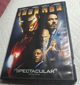 Iron Man DVD Robert Downey JR Gwyneth Paltrow Marvel Universe 2008 Superhero - Imagen 1 de 2