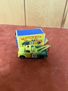 Lesney Matchbox 13 BP Dodge Wreck Truck W Box - Picture 1 of 6