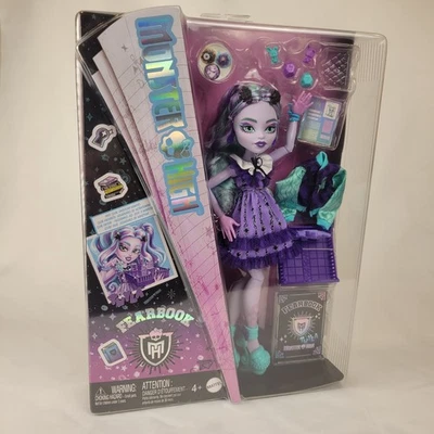 NIB Monster High 10.5" Fearbook Twyla Fashion Doll with Varsity Jacket Yearbook - Image 1 of 4