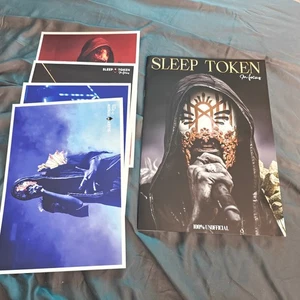 Metal Icons Sleep Token In Focus magazine 2025 + 4x Limited Art Cards Limited Ed - Picture 1 of 7