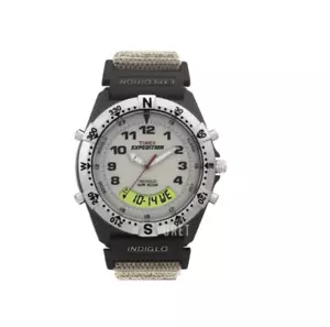 Timex Expedition Men's Watch T41051 Crown Set Resin Combo Watch. - Picture 1 of 2