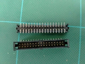 Box Header SAMTEC STMM-117-01-S-D-SM 34 Ways Board to Cable connector x 2 PARTS - Picture 1 of 3