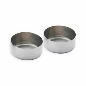 Teelichthalter aus poliertem Edelstahl Teelichthülle Kerzenständer 38 mm / 56 mm - Bild 1 von 4