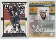2002-03 Pacific Private Stock Titanium Retail /1475 Stanislav Chistov Rookie RC