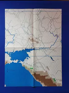GDW/GRD Europa Wargame Mapa #4A - Fuego en el Este - Imagen 1 de 2