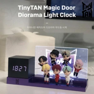 BTS TinyTAN Official Authentic Goods Magic Door Diorama Light Clock+ Tracking# - Picture 1 of 4