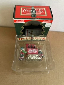 CocaCola Bottling Works Collection Christmas Elf Ornament 1997 - Picture 1 of 8