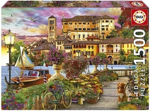 Educa Jigsaw Puzzle 1500 Pieces Italian Promenade - Imagen 1 de 2