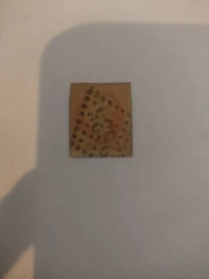 FRANCE Classic Stamp Sc.11 40c Die I Napoleon (1853) hinged Orange 2635 Cancel  - Image 1 of 4