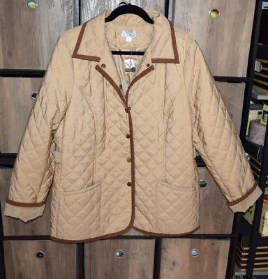 Chaqueta acolchada para mujer Joan Rivers talla L nueva Foto 1 de 4