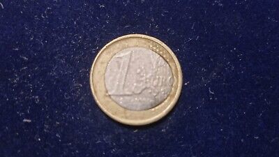 1€ Münze Fehlprägung Materialfehler  B7678 • 19,999.99€