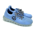 Giesswein Merino Runners Mens Size EU 42 US 9 Blue Lace Up Wool Sneakers Shoes