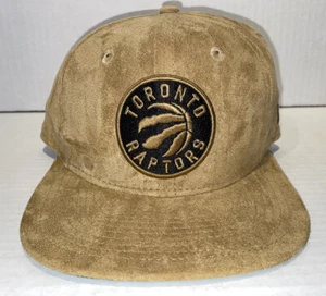 NWT Toronto Raptors Panama Tan Suede New Era 9Fifty Snapback Hat Cap DTLR Rare! - Picture 1 of 11