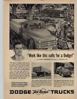 1952 Dodge Job Rated Trucks Vintage Ad Best Block Company Milwaukee Wisconsin 