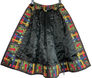 Lovely Antique Dated 1851 Wedding Gift Folk Apron Victorian Dirndel - Picture 1 of 5