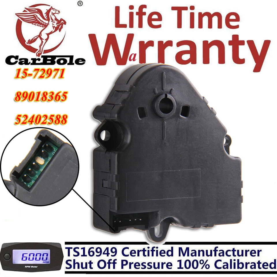 15-72971 2packs AC Heater Air Blend Door Actuator 604-106 for GM Chevy Silverado