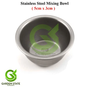 Dental Cement Mixing Bowl Cup Stainless Steel Wax Mixing Implant Laboratory Cups - Picture 1 of 1