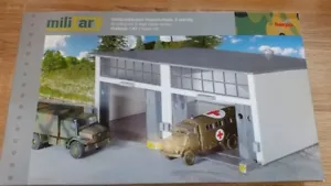 Herpa 745857 - 1/87 Kit Costruzione Reperaturhalle Grande 2-Ständig - Nuovo - Foto 1 di 1