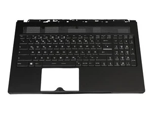 MSI WS63 8SL/8SK (MS-16K7) original keyboard including top case DE (German) black/ - Picture 1 of 4