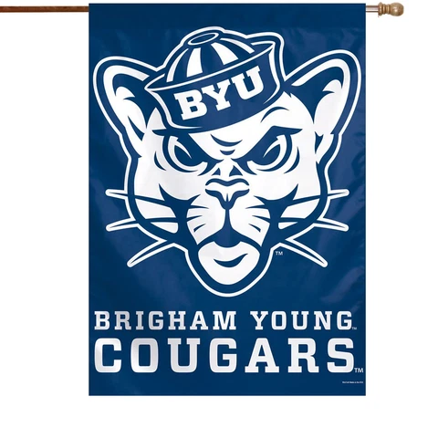 WinCraft BYU Cougars 28" x 40" Full Name House Flag Cover