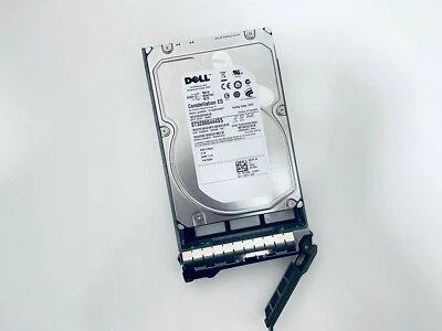 NEW Dell R755K 2TB 0R755K 7.2K 6Gb/s 3.5" SAS Hard Drive ST32000444SS With Tray - Image 1 of 4