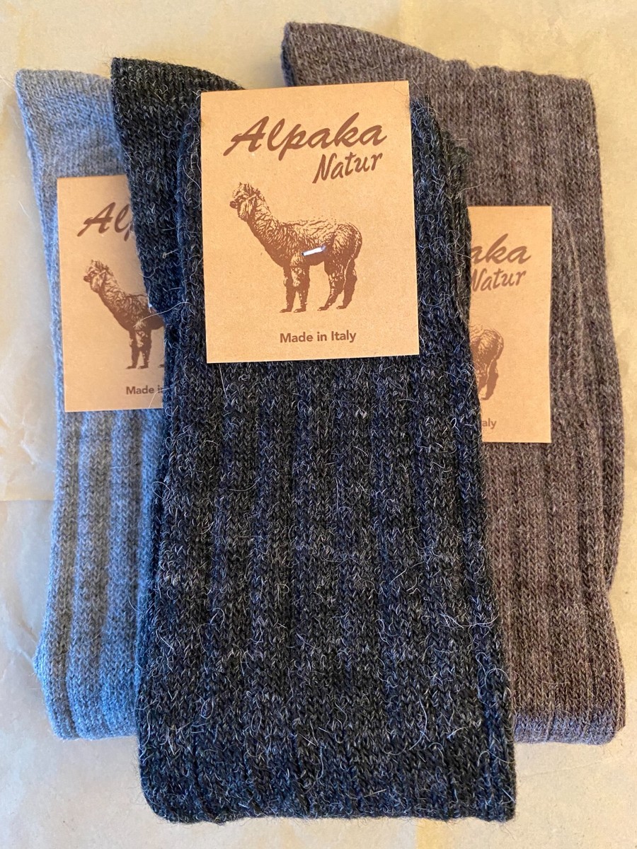 Calze Lana Uomo Corte Eleganti Calzettoni Calzini Invernali Termiche Blu Neri - Foto 5