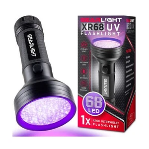 UV Flashlight Black Light from GEARLIGHT - 68 LED Blacklight Flashlight Dog/C... - Picture 1 of 7