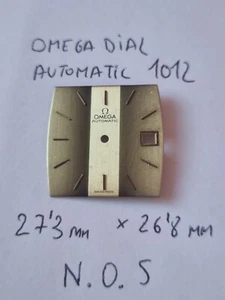 Rare dial omega automatic 1012,esfera Omega,automatico 1012,new Old Stock,n.o.s - Imagen 1 de 9