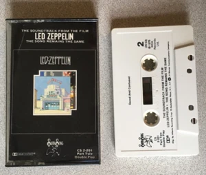 Led Zeppelin Soundtrack The Song Remains The Same Cassette CS 2-201 PART TWO - Picture 1 of 5