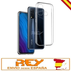 Funda Silicona para VIVO Y50 - VIVO Y30 Protector Transparente Carcasa TPU s373 - Picture 1 of 6