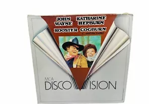Laserdisc Video Disc Laser videodisc movie film 1978 Rooster Cogburn John Wayne - Picture 1 of 3