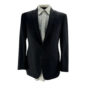Ralph Lauren Black Label Birdseye Wool 2 Button 2 Vent Blazer Charcoal 42R LNWOT - Picture 1 of 7